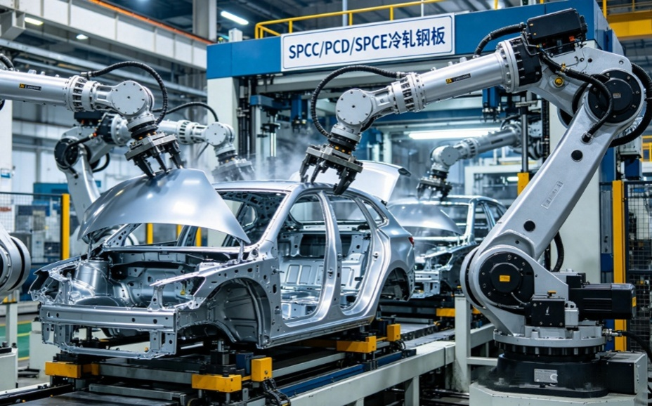 Sección de materiales (十): Aplicación de las series de acero con bajo contenido de carbono SPCC, SPCD, SPCE y series de fundición de acero al carbono HT150, HT250, etc. 