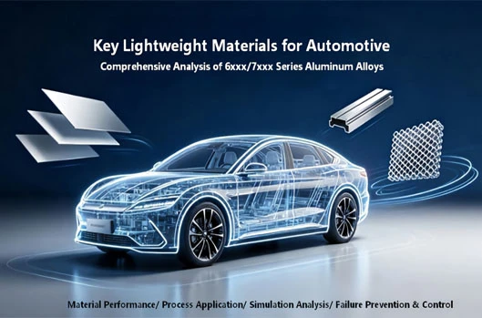 Secci&oacute;n de materiales (doce): Aplicaci&oacute;n de materiales de aleaci&oacute;n de aluminio de las series 6xxx/7xxx como materiales centrales para aligerar el peso del autom&oacute;vil