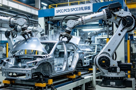 Secci&oacute;n de materiales (十): aplicaci&oacute;n de las series de acero con bajo contenido de carbono SPCC, SPCD, SPCE y series de fundici&oacute;n de acero al carbono HT150, HT250, etc.