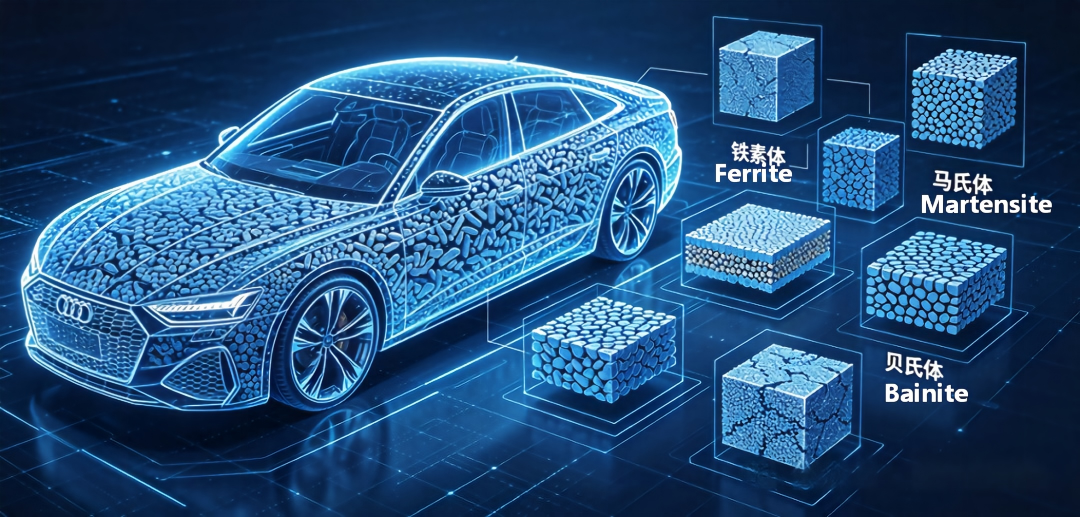 Sección de Materiales (VI): Análisis y Aplicación de Series Avanzadas de Acero de Alta Resistencia para Automóviles